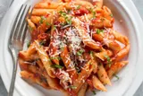 Penne Arrabiata with Minced Meat