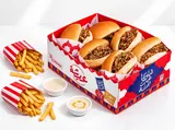 Meat shawarma meal box, half a dozen
