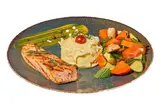 Grilled Salmon Plate
