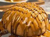 Bun with Lotus Biscoff