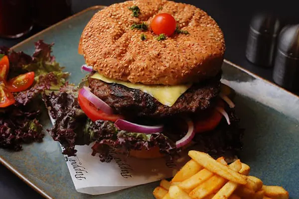 Classic Beef Burger Sandwich