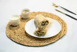 Saj Beef Shawerma Sandwich