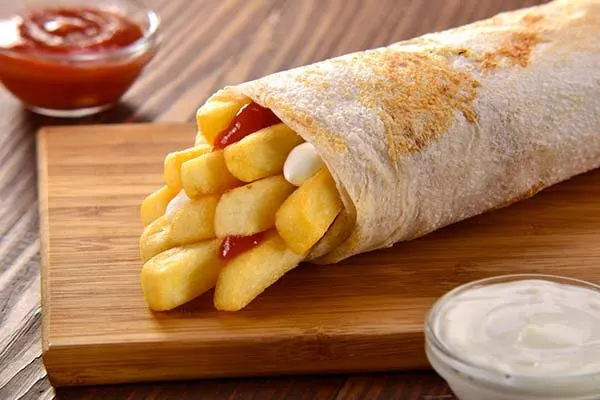 Saj Fries Sandwich