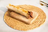 Saj Beef Shawerma with Mozzarella Sandwich