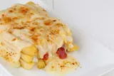 El Reem Fries with Chicken Shawerma Plate