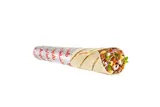 Meat Shawerma with Cheese Sandwich