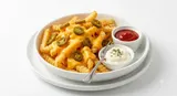 Cheesy Fries with Jalapeno