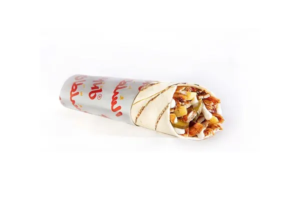 Chicken Shawerma with Cheese Sandwich